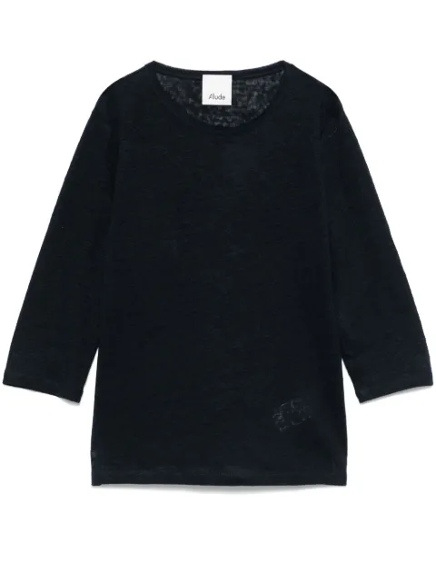 Allude تيشيرت كتان