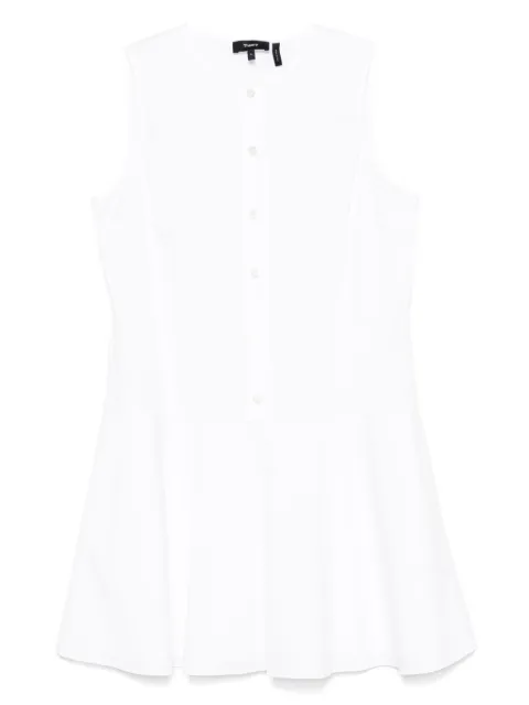 Theory poplin mini dress