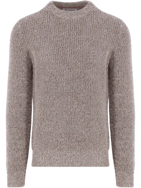 Brunello Cucinelli textured-knit sweater