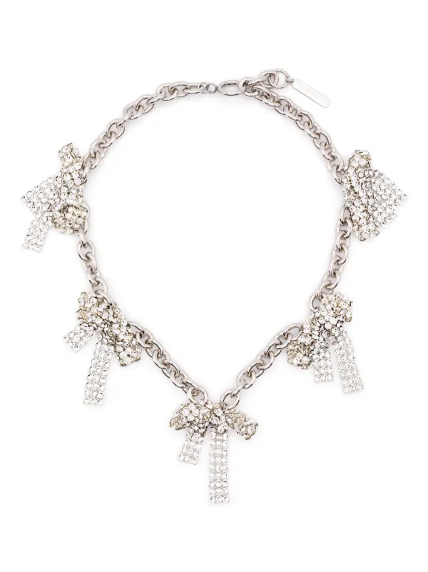 【JUSTINE CLENQUET】シルバー Sammy チョーカー Justine Clenquet Sammy チョーカー | シルバートーン | FARFETCH JP