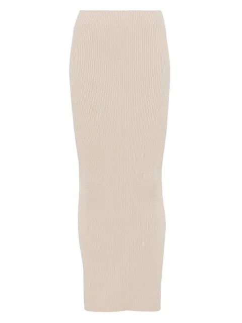 Max Mara ribbed midi skirt