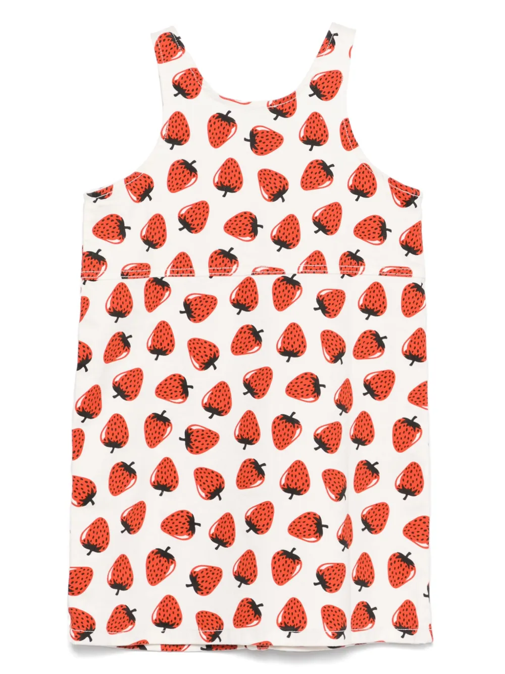 Stella McCartney Kids Jurk met print Wit