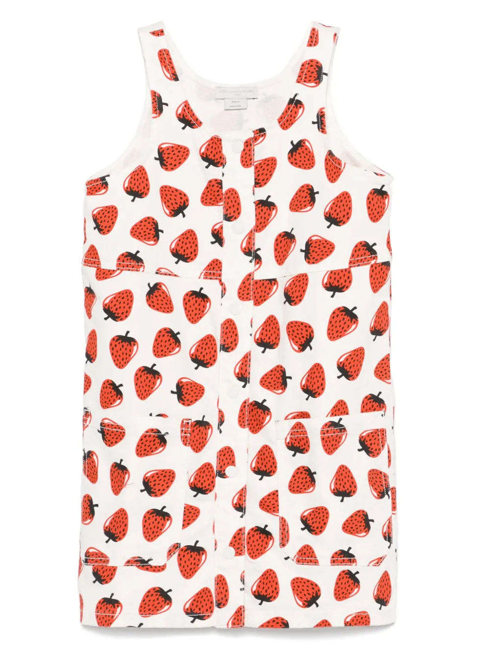 Stella McCartney Kids Jurk met print Wit
