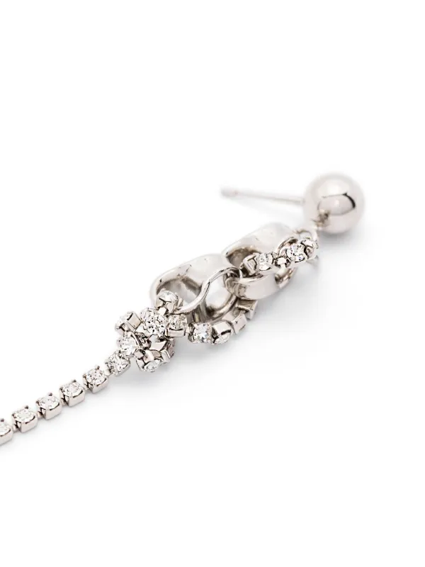 【関税込み】Justine Clenquet シルバー Mia ピアス Justine Clenquet Mia ピアス | シルバートーン | FARFETCH JP