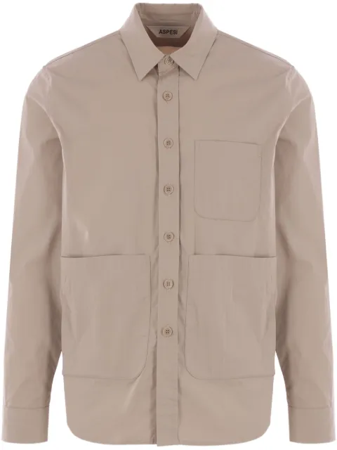 ASPESI button-up utility shirt