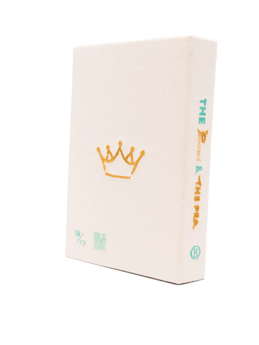 Olympia Le-tan Princess And The Pea Clutch Bag In Neutral