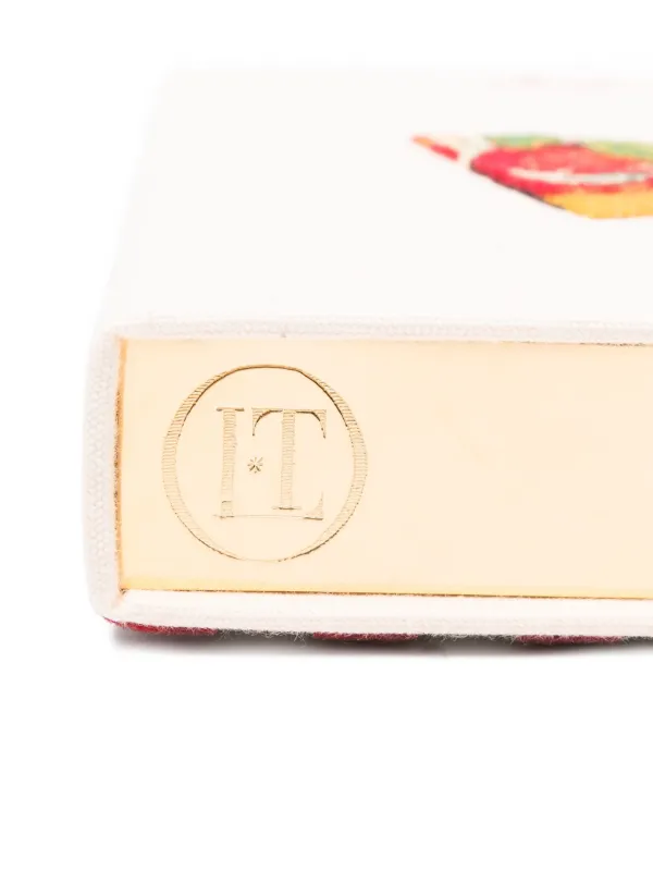 Olympia Le-Tan Pizza クラッチバッグ | ホワイト | FARFETCH JP