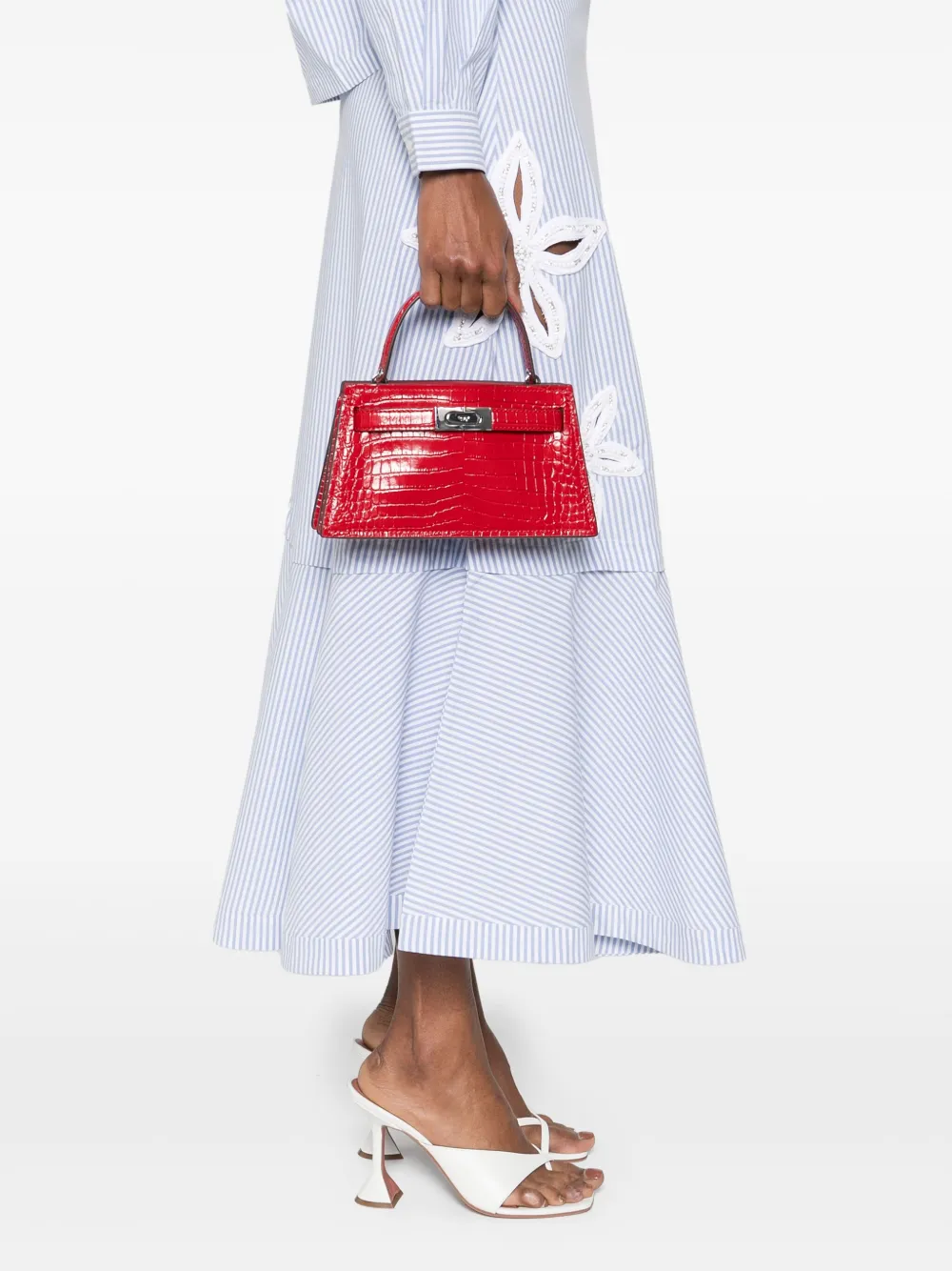 Tory Burch Petite Lee Radziwill shopper - Rood