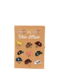 Olympia Le-Tan Cowgirl Hats embroidered clutch - Neutrals