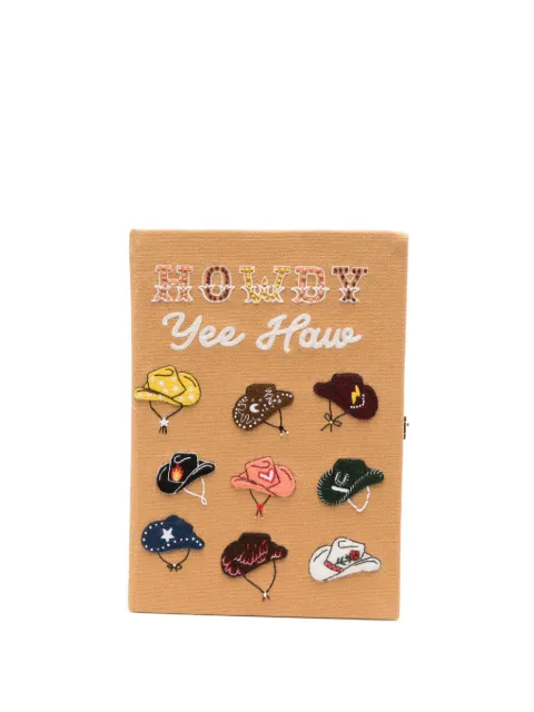 Olympia Le-Tan Cowgirl Hats embroidered clutch
