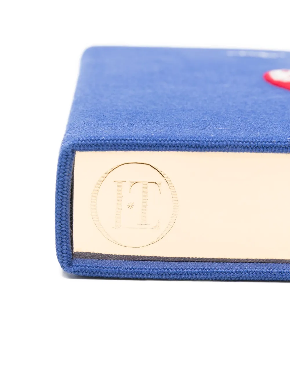 Olympia Le-Tan French Fries clutch Blauw