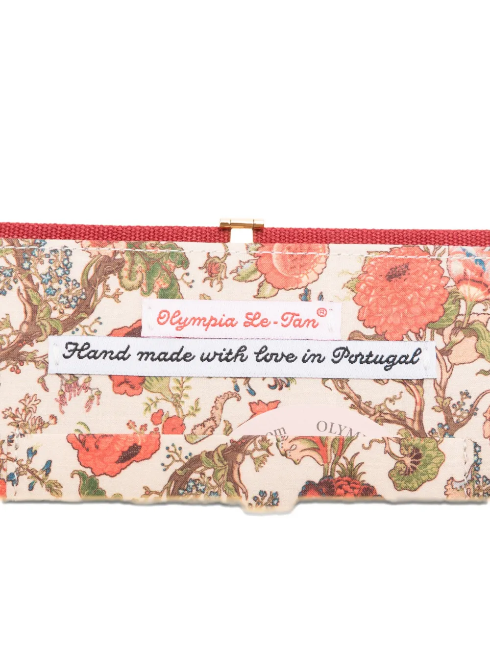 Olympia Le-Tan Mickey Mouse clutch Rood