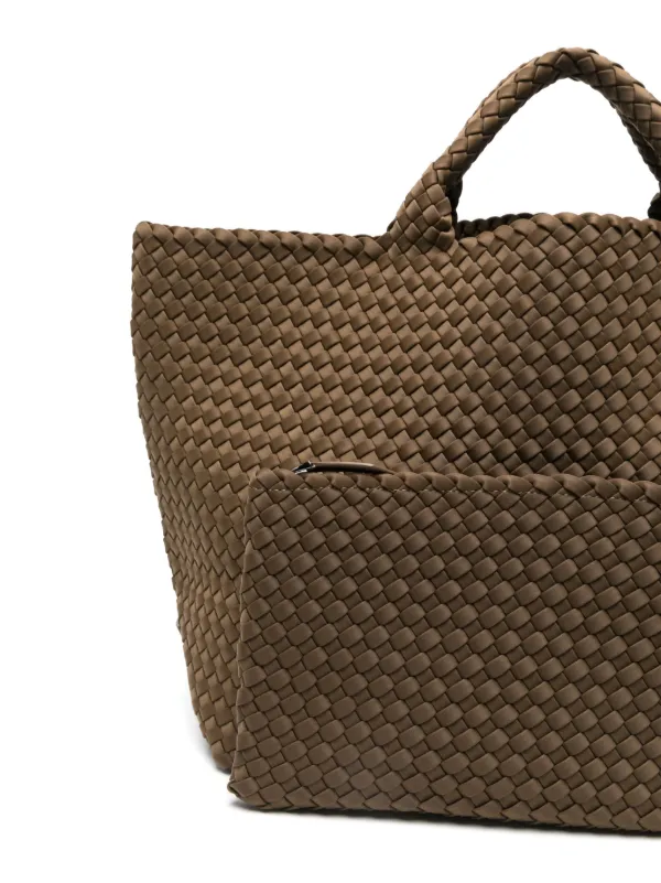 NAGHEDI Large St Barths Tote Bag | Brown | FARFETCH RO