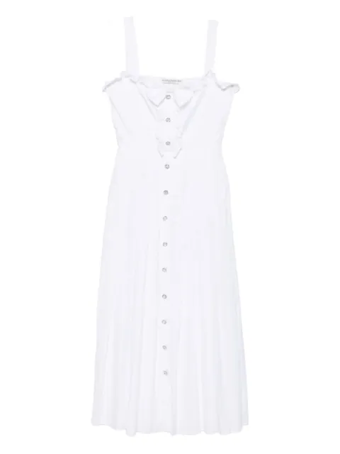 Alessandra Rich buttoned midi dress