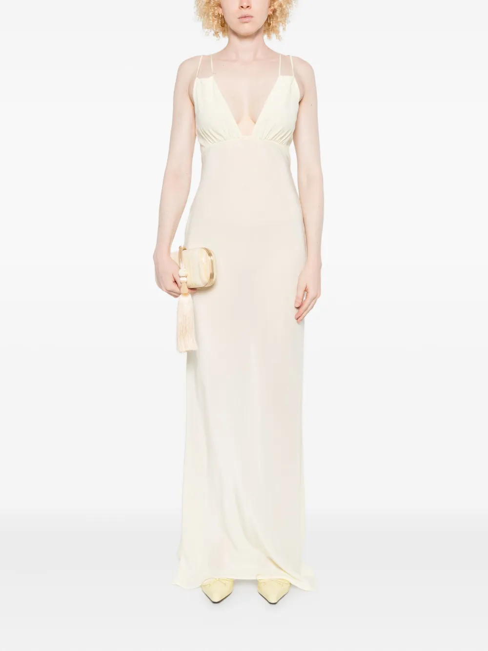 Paris Georgia Bernie maxi dress - Geel