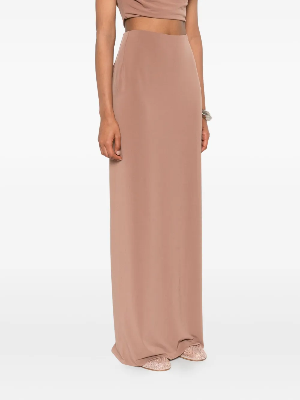  Paris Georgia Everyday Midi Skirt - Neutrals 