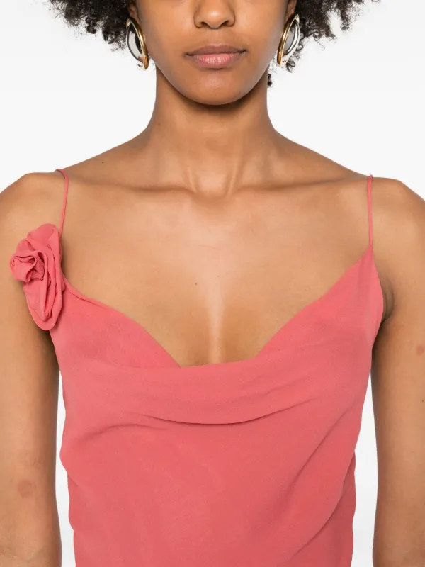 paris georgia pink dress Paris Georgia Bateau Neckline Long Dress - Pink Dresses, Clothing -  PRSGE21774