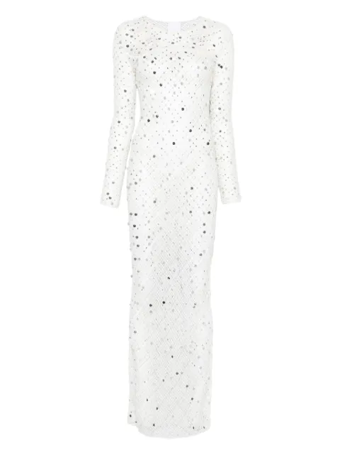 Paris Georgia sequin-embellished maxi dress