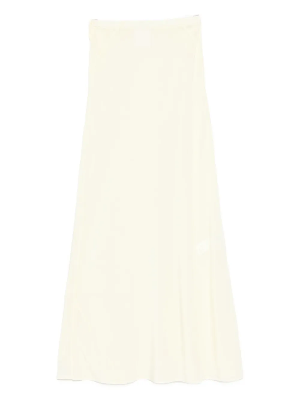 Paris Georgia Bias-cut Half-slip Skirt In Neutral
