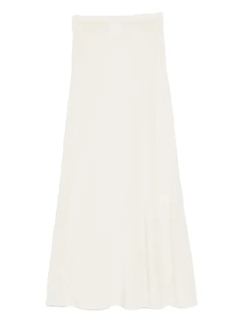 Paris Georgia bias-cut half-slip skirt
