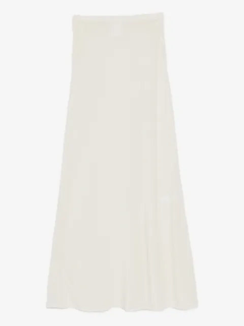Paris Georgia Halbhoher Rock mit Diagonalschnitt