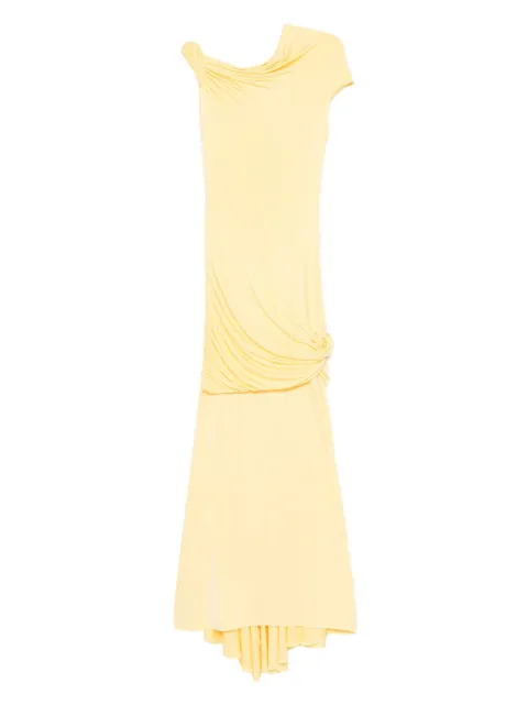 Paris Georgia Pascal asymmetrical draped dress