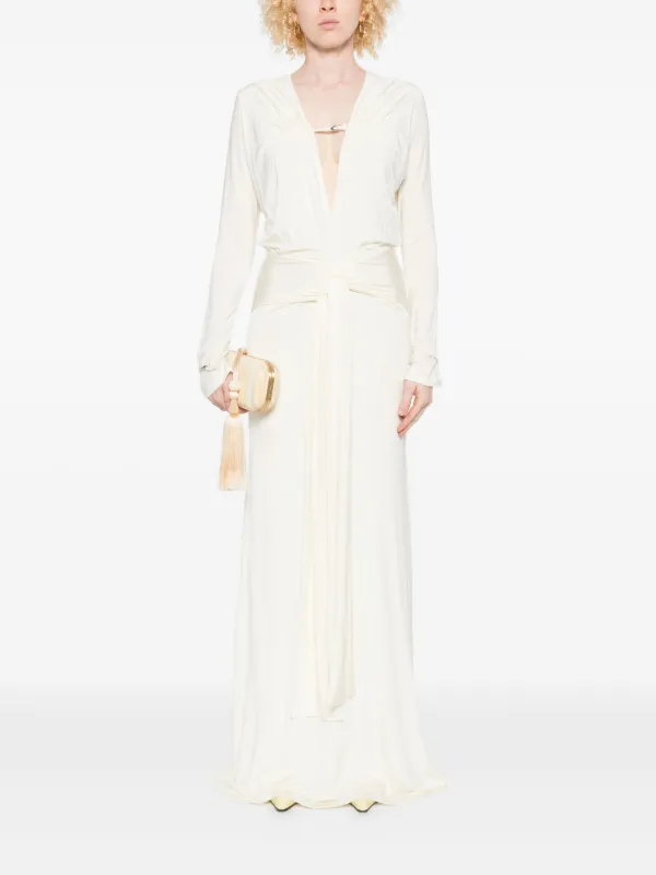 Robe Portefeuille White Stuff - Laine D'agneau Taille 8, Multicolore, Occasion Très Bon état