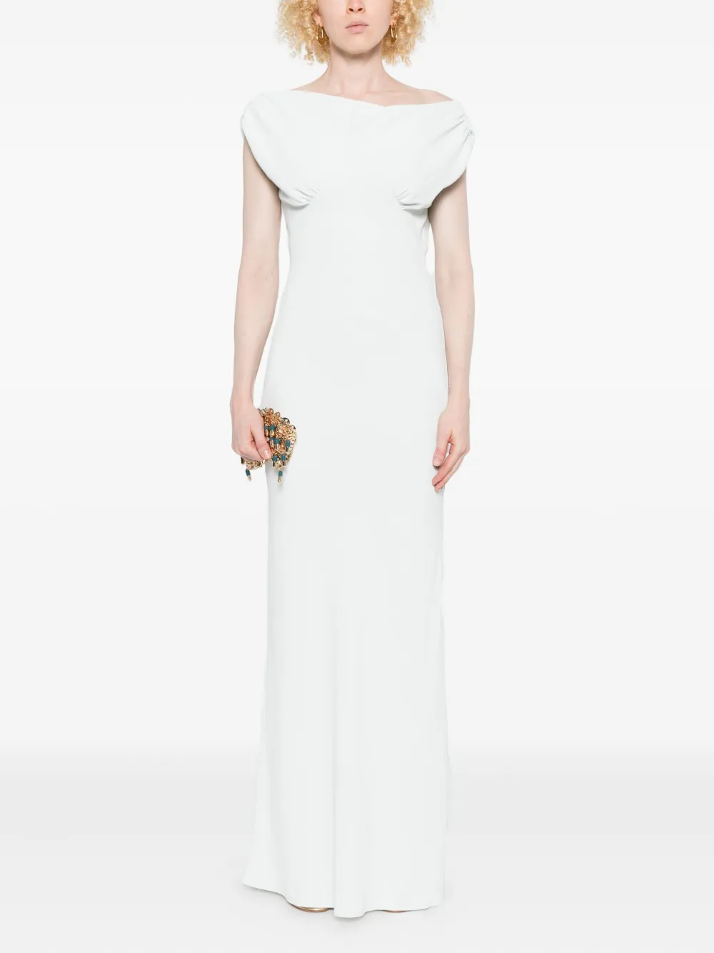 Paris Georgia Raina midi dress - Wit