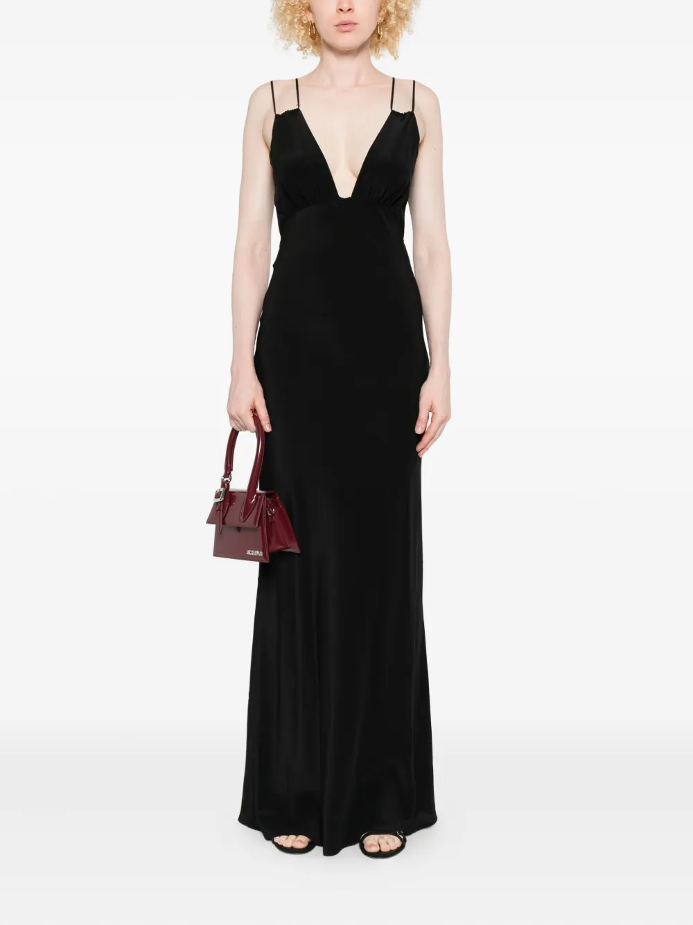 Paris Georgia Bernie maxi dress - Zwart