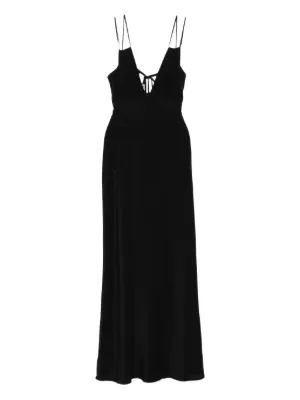 Helmut Lang アシンメトリーヘム ドレス | ブラック | FARFETCH JP