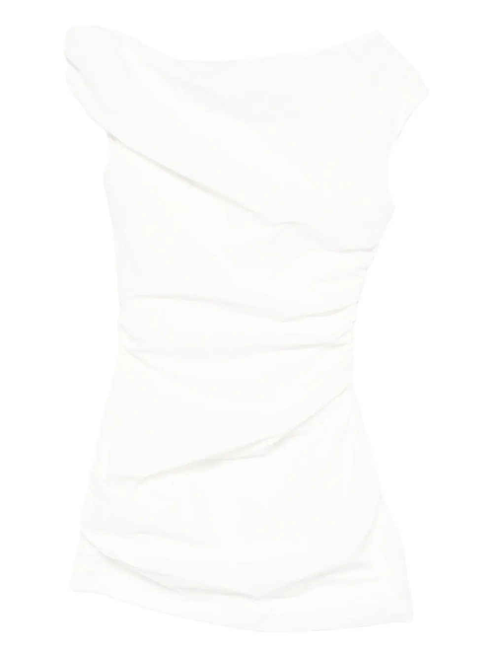 Paris Georgia Remmy ruched mini dress | White | Image 1