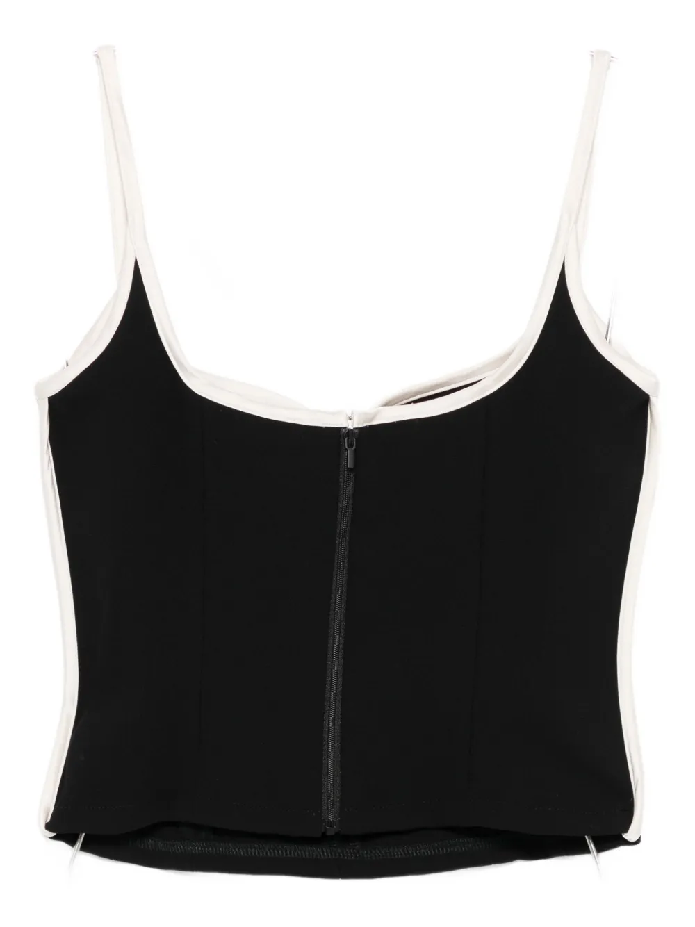 Paris Georgia Heart-shaped Top In Black