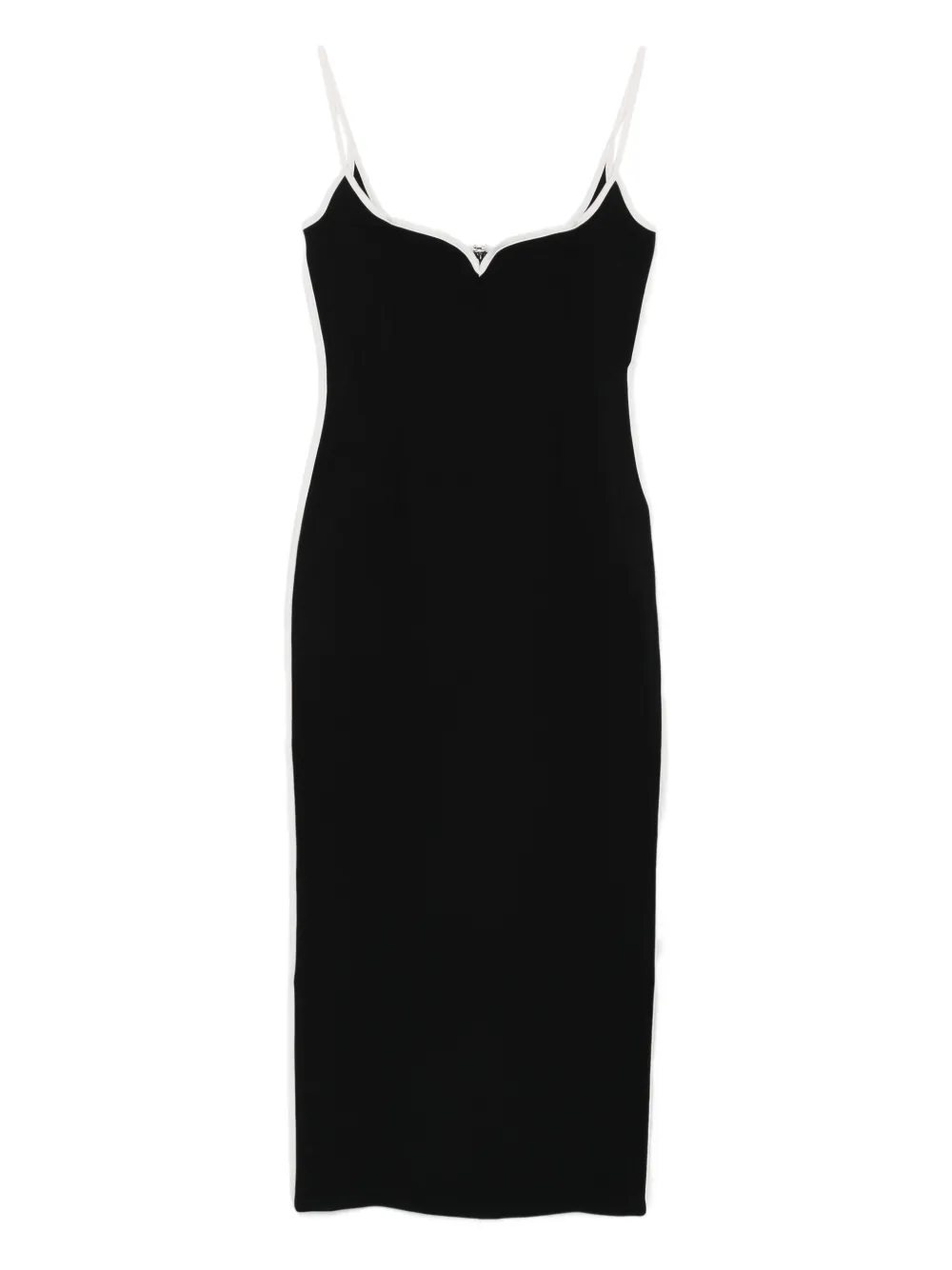 Paris Georgia Heart midi dress | Black | Image 1