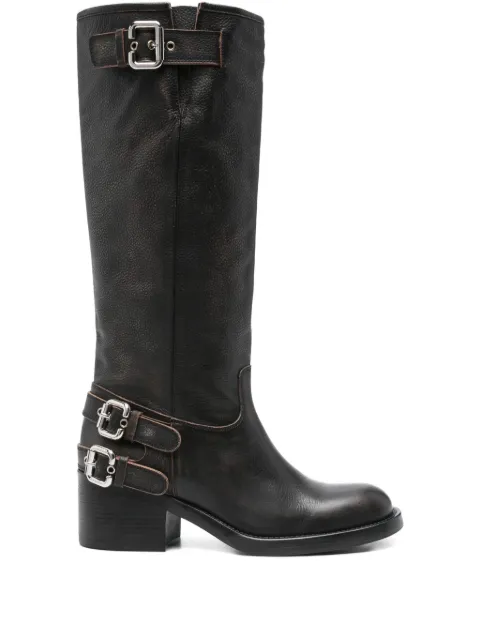 Chloé 60mm biker over-the-knee boots