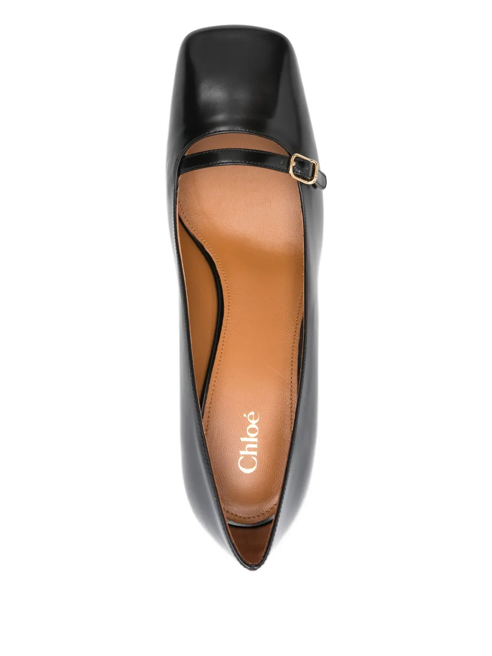 Chloé 80mm Janis heeled pumps Black