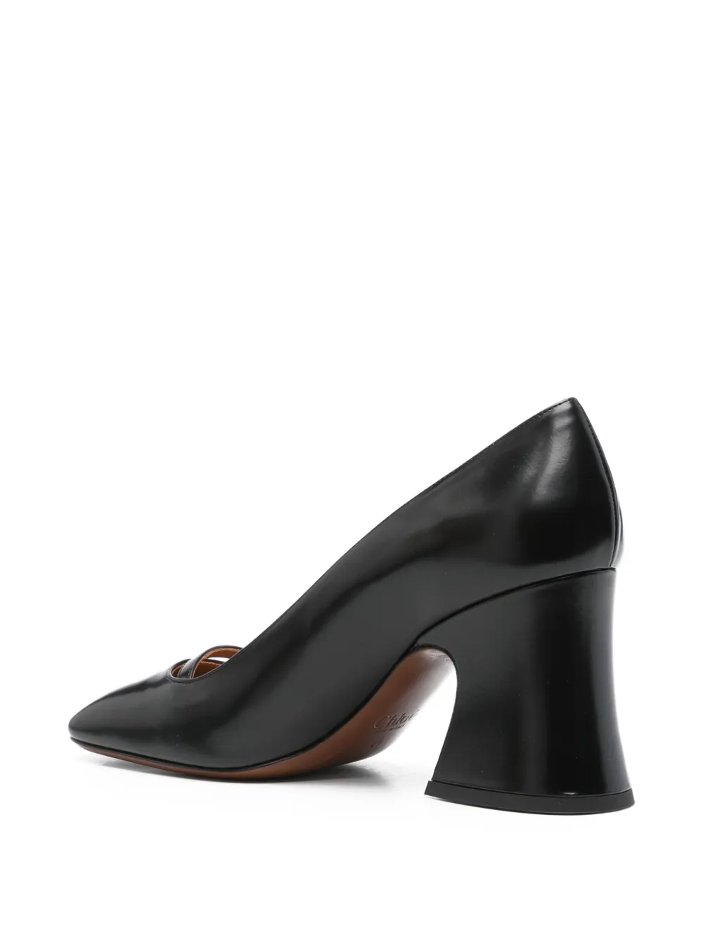Chloé 80mm Janis heeled pumps Black