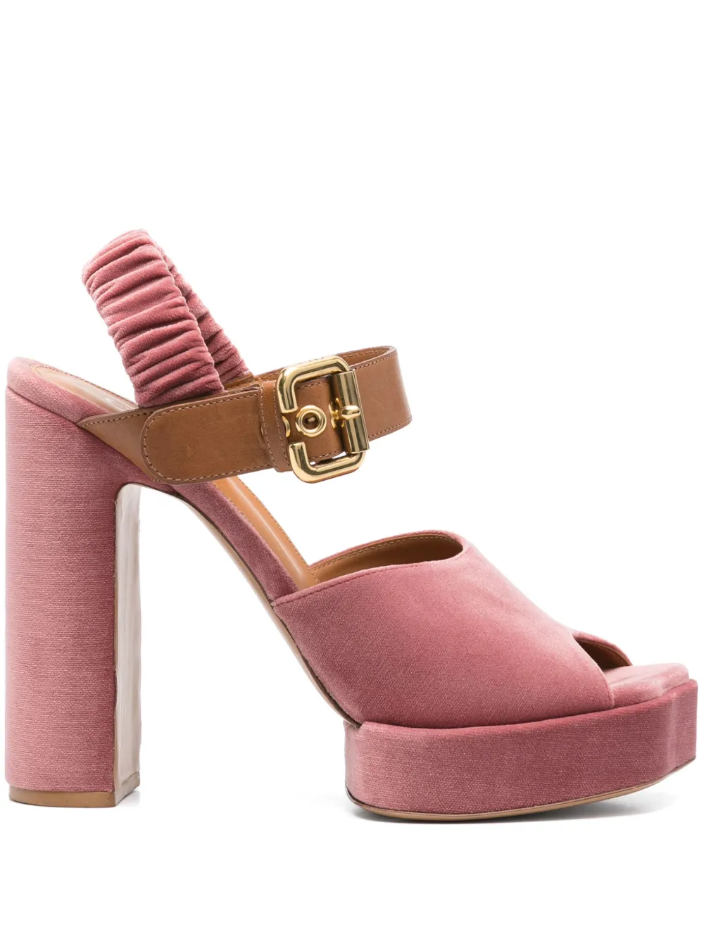 Chloé 130mm Paddington sandals Pink
