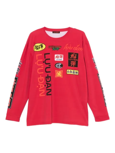 LỰU ĐẠN Oversized Motorcross t-shirt