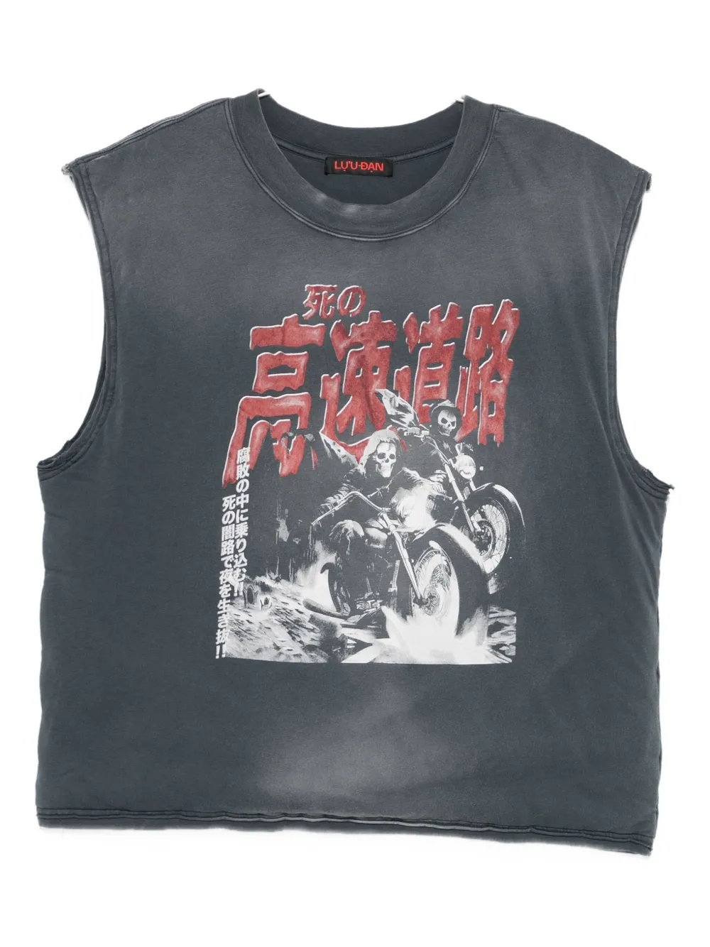 Lựu Đạn Ghost Riders Sweatshirt In Gray