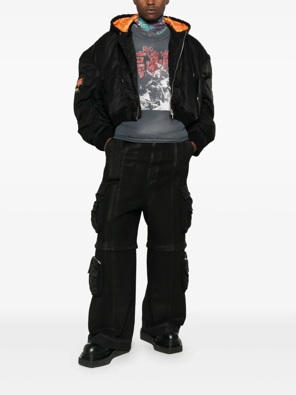LỰU ĐẠN hooded bomber jacket | Chamarras bomber | Image 2