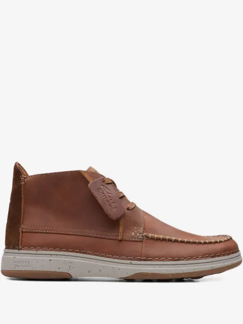 Clarks Nature 5 Mid leather boots