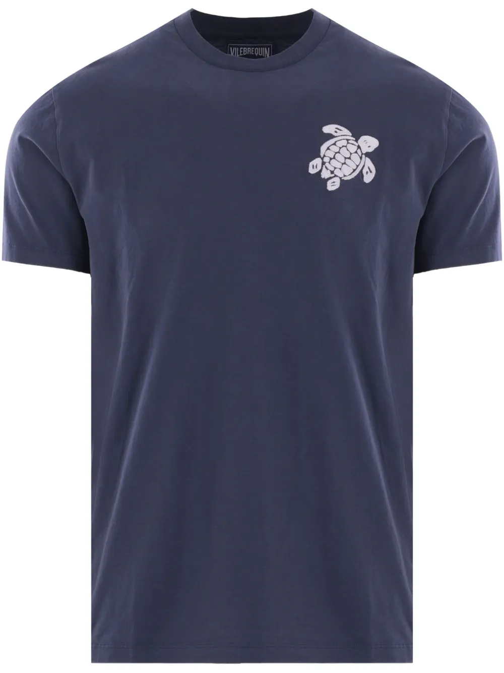 turtle-embroidered T-shirt