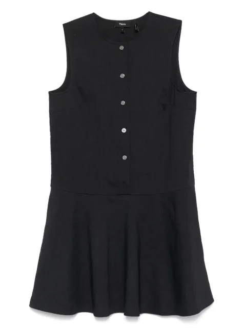 Theory sleeveless mini dress
