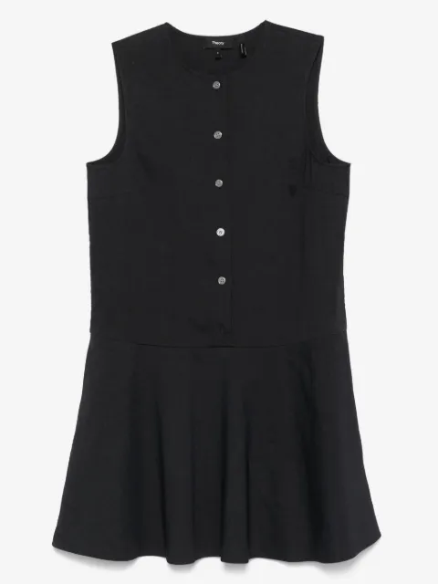 Theory sleeveless mini dress