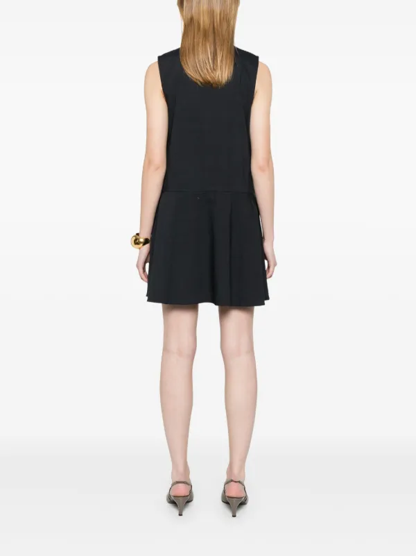 theory drop waist mini dress GLS GL1982 Dusty Rose S Sale – The Dress Outlet main image 0