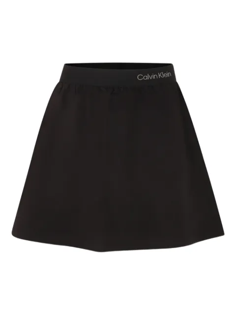 Calvin Klein Kids logo-waistband skirt 