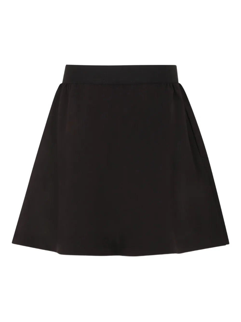 Calvin Klein Kids Rok met logoband Zwart