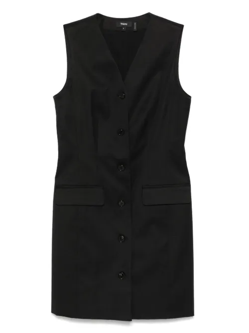 Robe sans manches d'inspiration blazer - Theory - Modalova