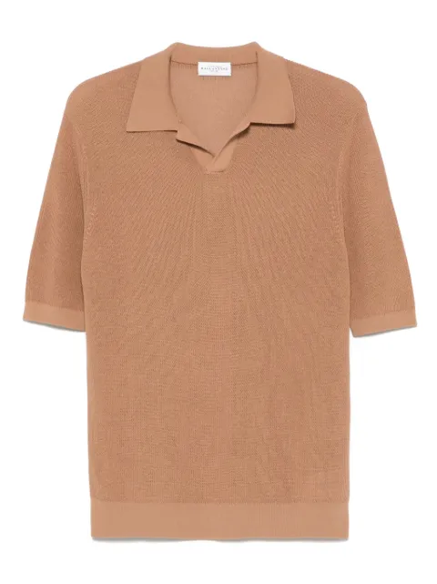 Ballantyne playera tipo polo tejida