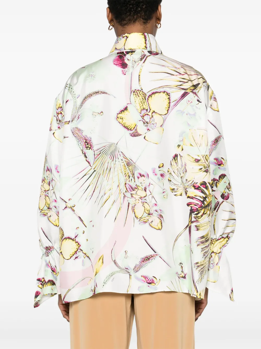 GENNY FLORAL-PRINT SHIRT 